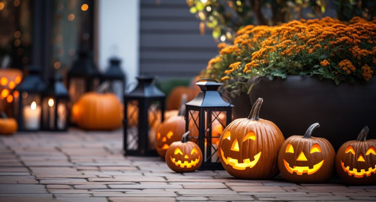 Services d'installation de décoration d'Halloween