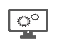 Icône de soutien informatique à domicile