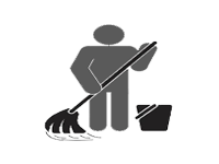 Cleaning service icon