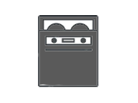 Home appliance installation icon